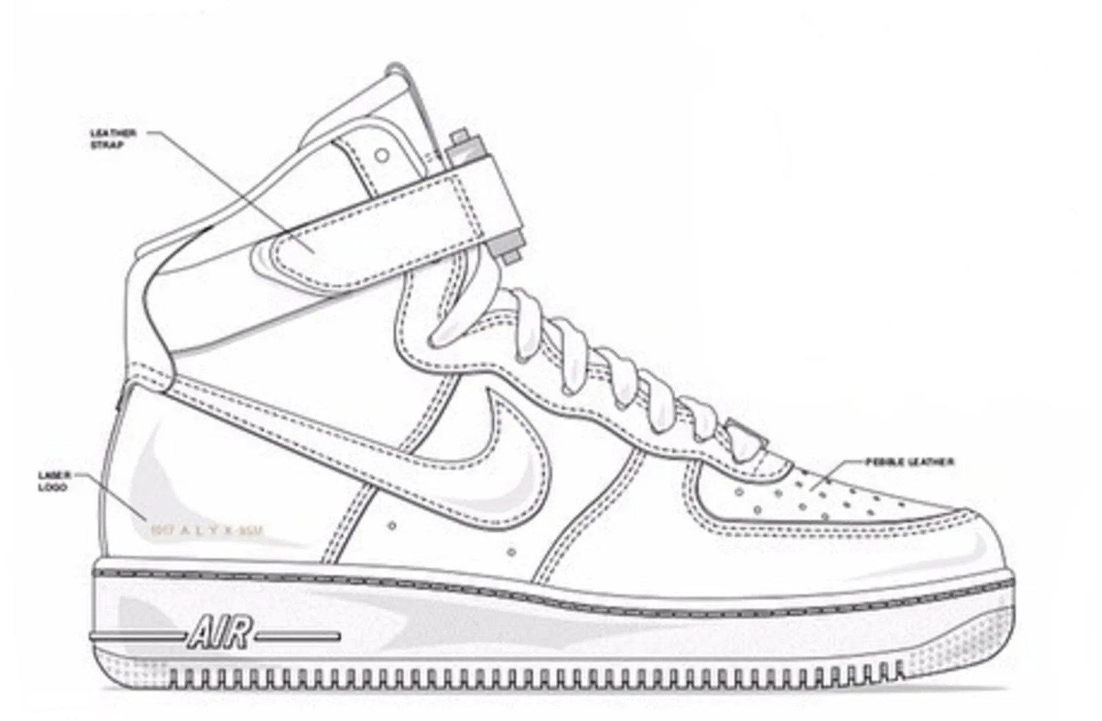 Download Nike X Alyx Will be Dropping Three Pairs of Air Force 1 ...