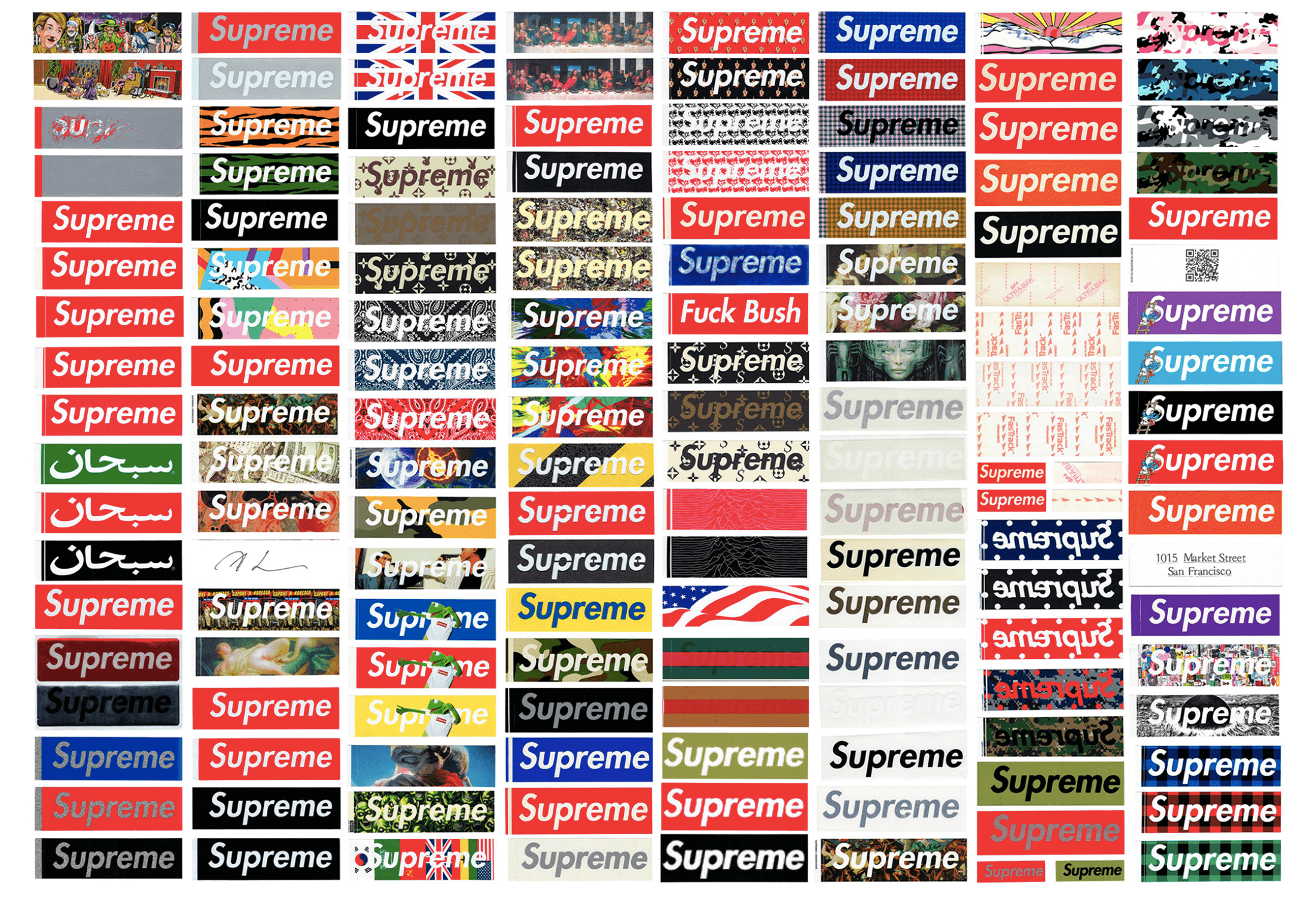 The Supreme Box Logo Heads to Christie's Auction House