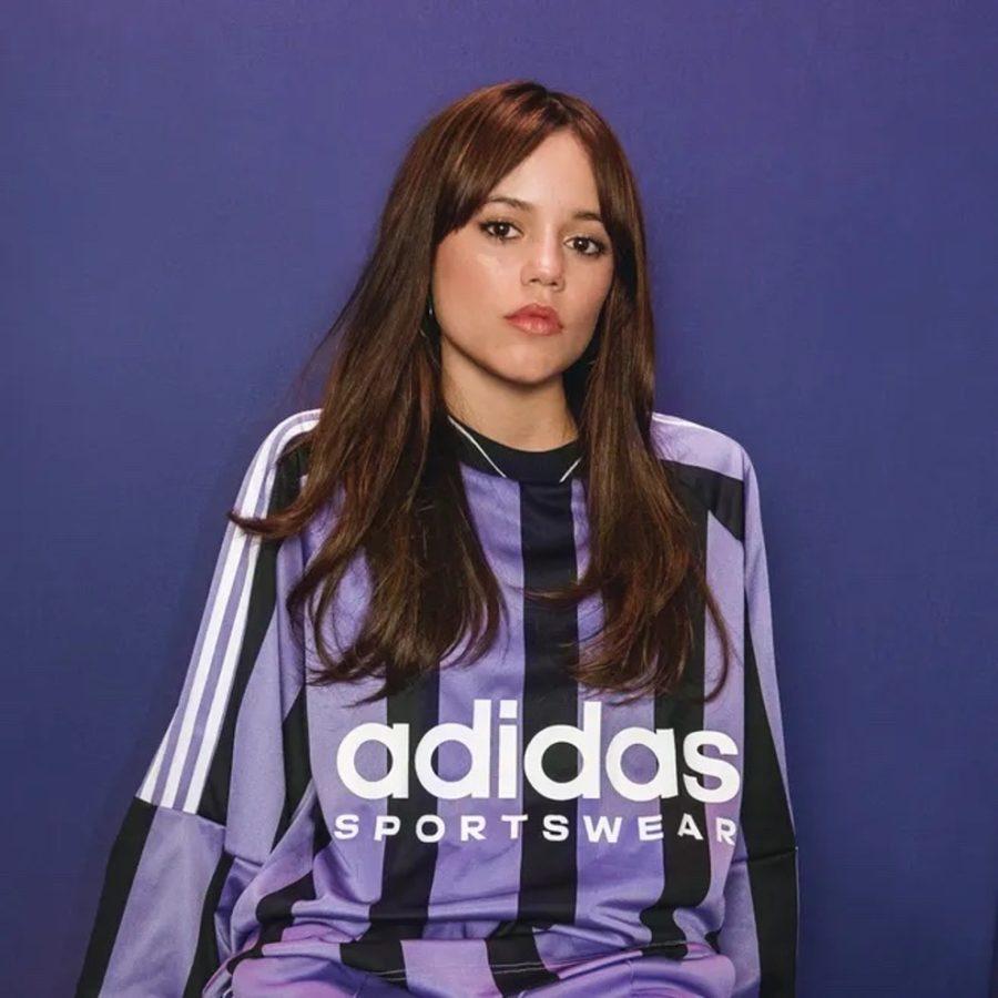 The Fashion Of Jenna Ortega Adidas Brand Ambassador X Wednesday Addams