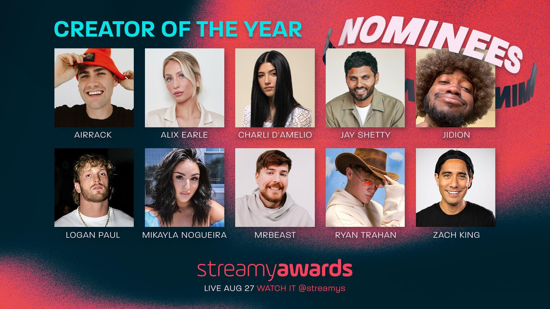 Creators United Award Nominations: Here are the nominees for the