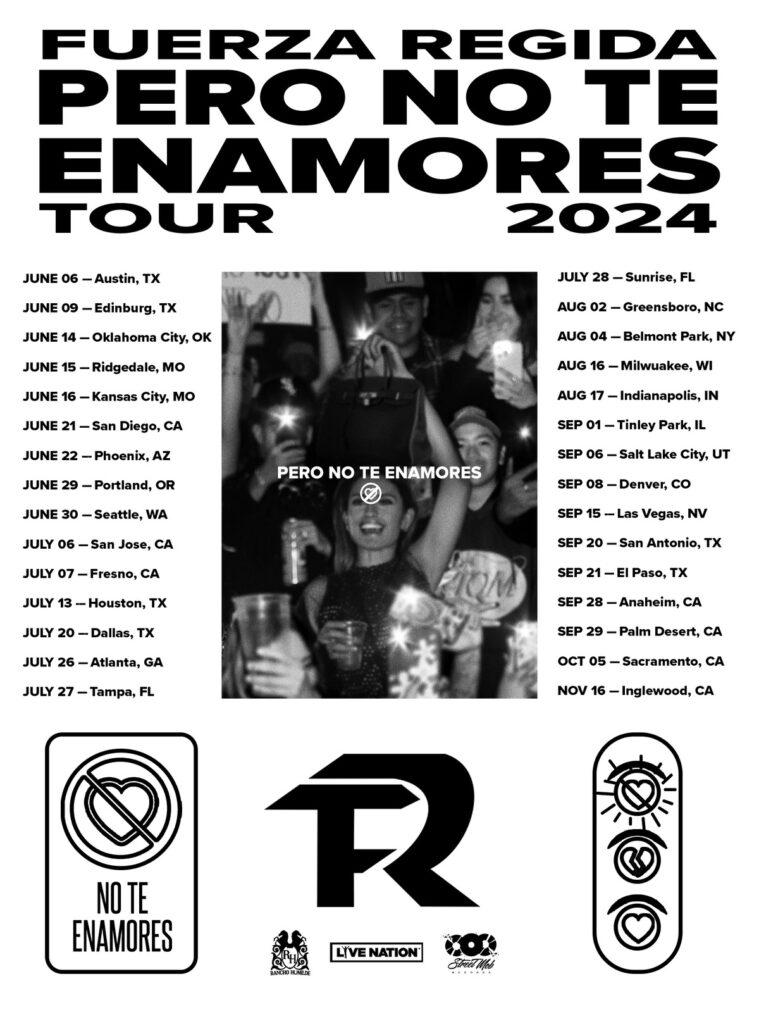 Fuerza Regida Announces "Pero No Te Enamores Tour," Their Summer 2024