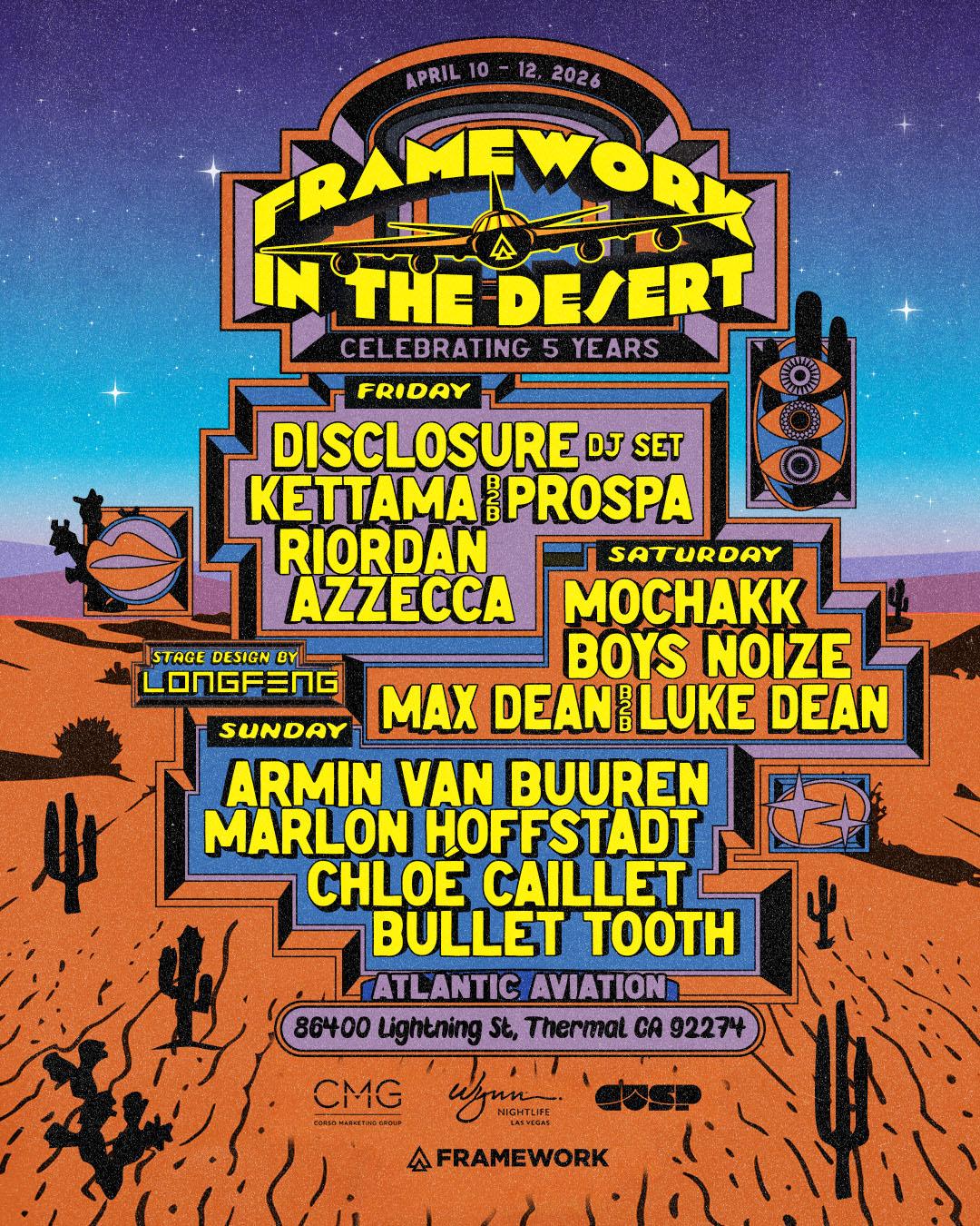 Framework In The Desert Returns for Its 5th Anniversary — And It's