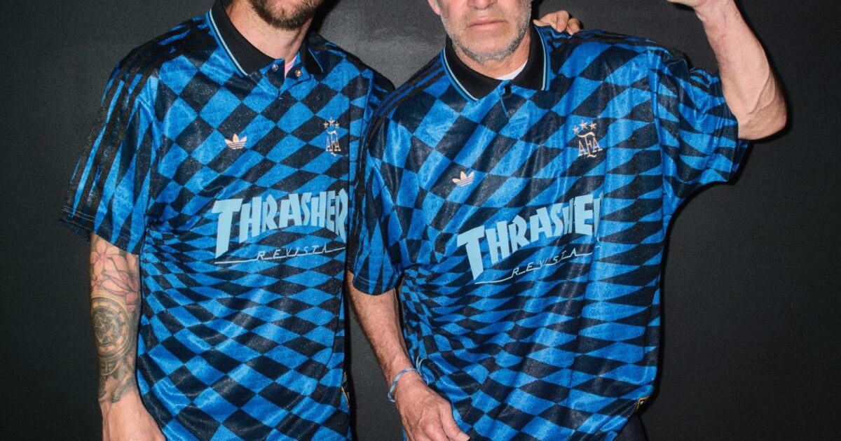 GOAT LINK: Messi & Gonz for Thrasher x AFA x adidas