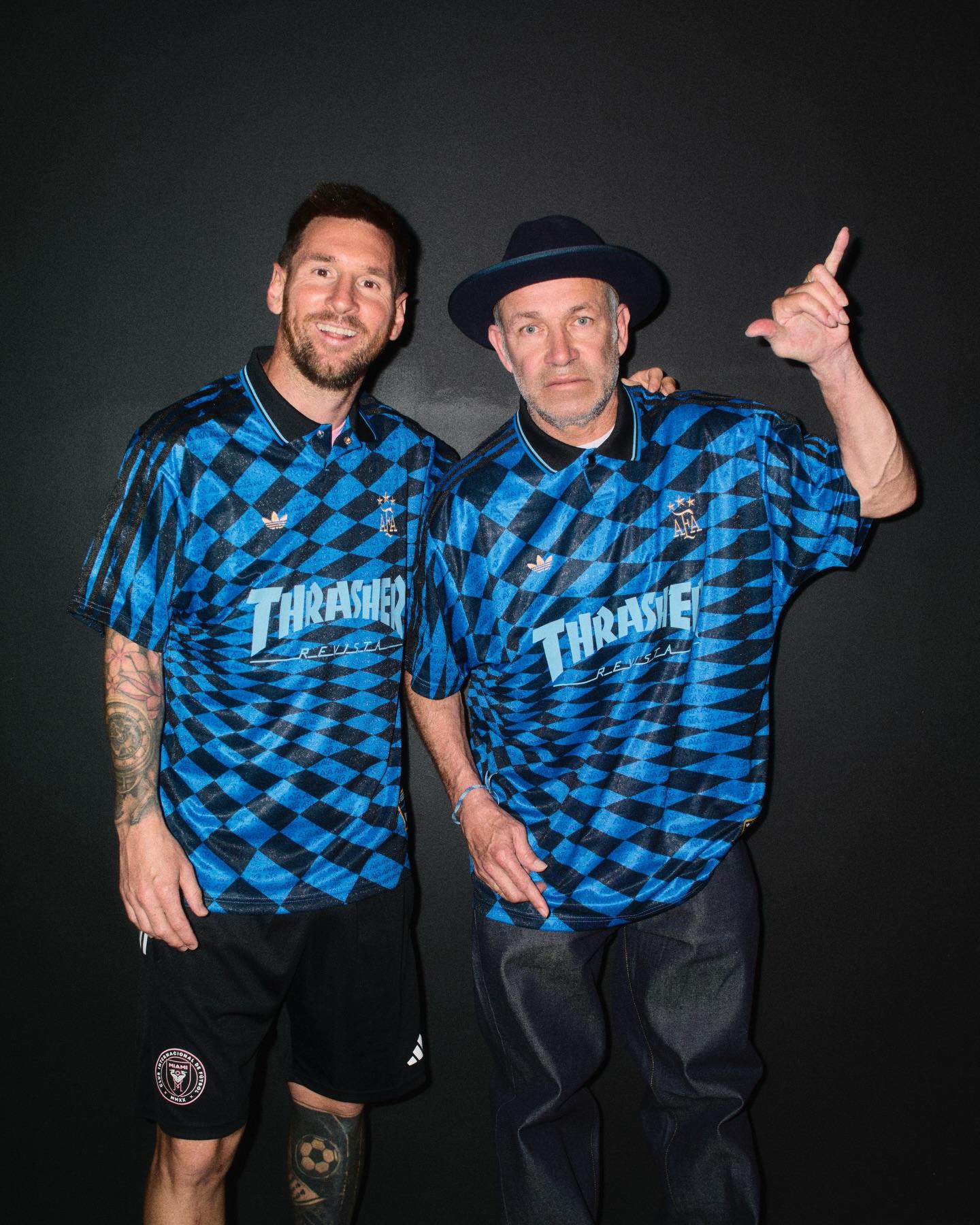 GOAT LINK: Messi & Gonz for Thrasher x AFA x adidas